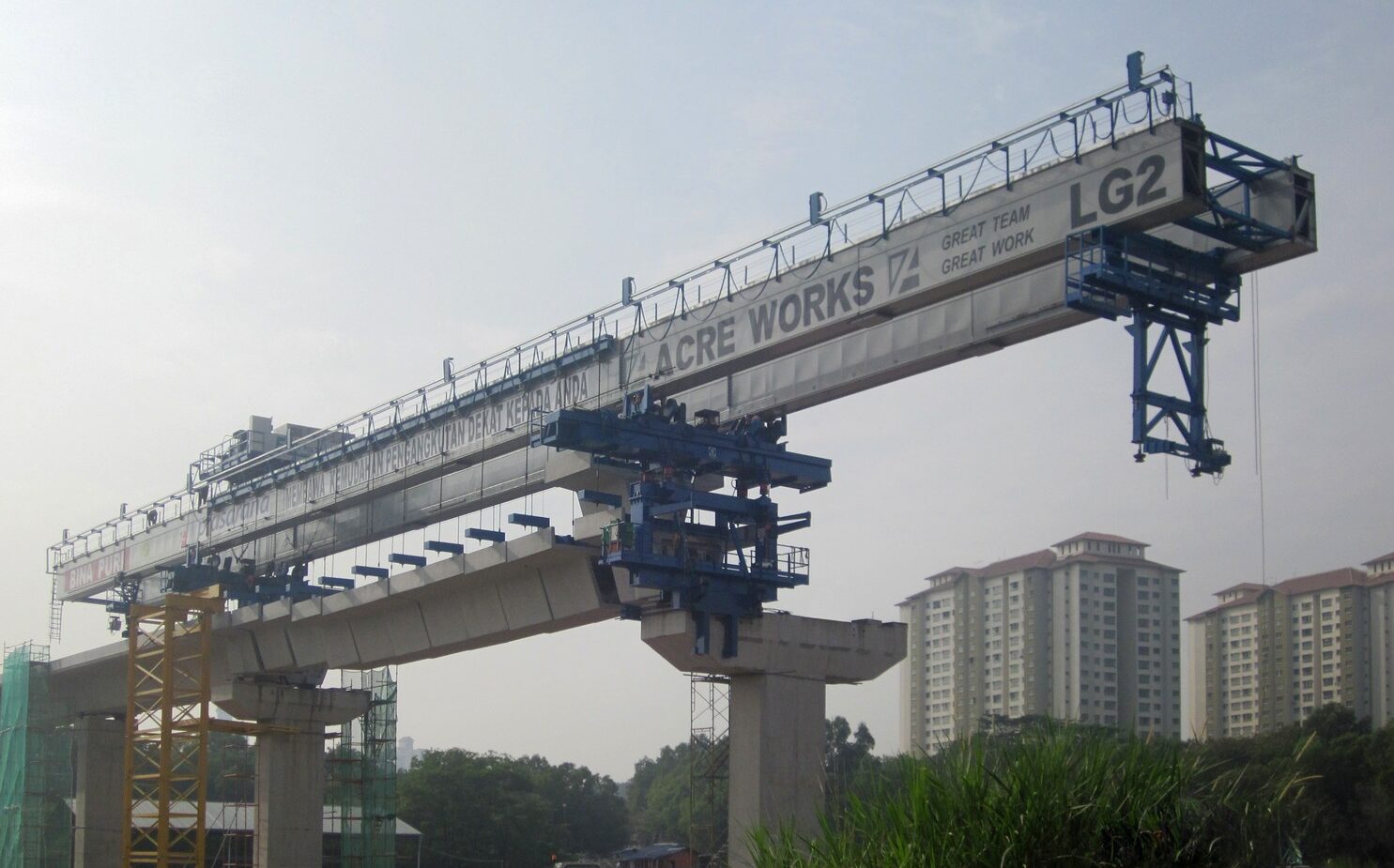 Launching Gantry Span by Span